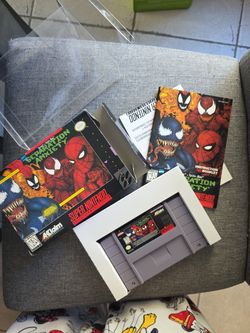 Super Nintendo Seperation Anxiety Venom Spider-Man