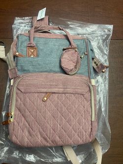 Baby diaper backpack
