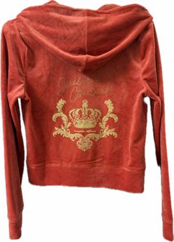 Juicy Couture Velour Zip-Up Hoodie
