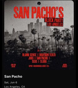 San Pacho Block Party LA