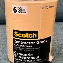 Contractor Grade Tan Masking tape