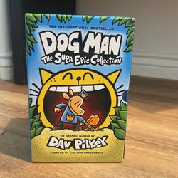 Dog Man Books 1-10- The Supa Epic Collection (1-6) + Books 6-10