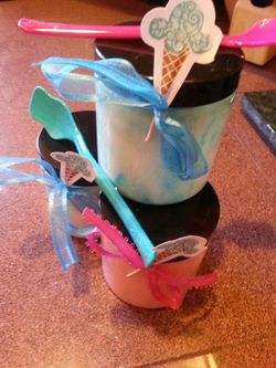 Whipped fluffy sugar scrubs