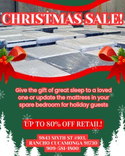 Christmas Mattress Sale!