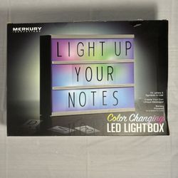 Merkury Innovations Color Changing LED Light Box