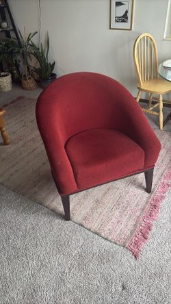 Red Accent Chair