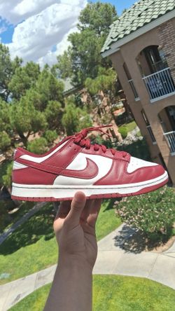 Nike Dunk Low Red and White Sneaker