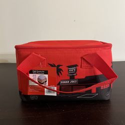 Trader Joe’s mini insulated tote brand new red 1.5 gallons $25 each or bestoffer