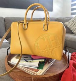 Authentic Carolina Herrera Hand Bag/crossbody Bag