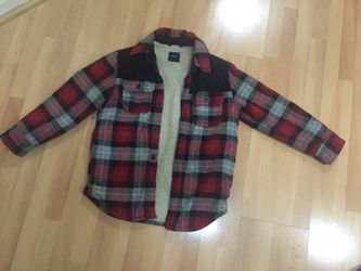 Gap Boys flannel jacket size 6/7.