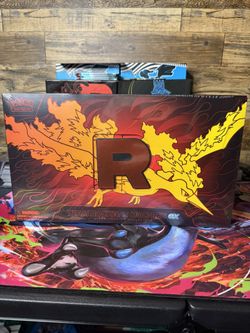 Pokemon TCG Team Rocket’s Moltres EX Ultra Premium Collection (UPC) - SEALED