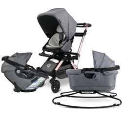 Stroll, Lounge, & Ride Travel System Orbit baby