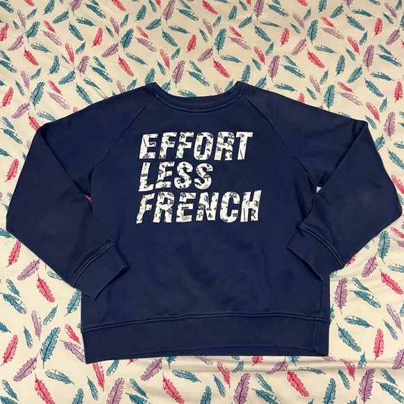 Masion Kitsuné Navy Sweatshirt