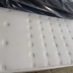 Queen Matress Set With Frame