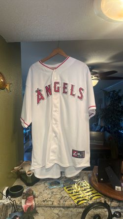 Angels home white jersey