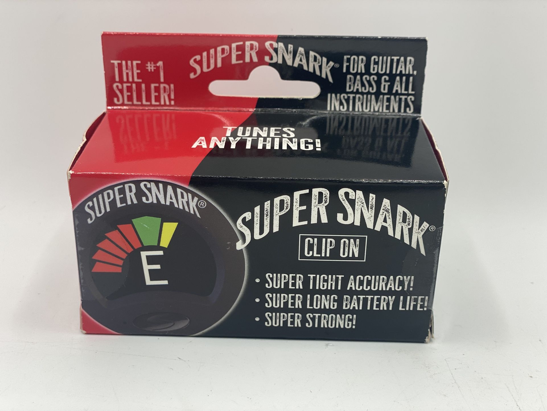 3 Clip-On Tuner SS-3 Black Guitar Bass (BRAND NEW/SEALED) Super Snark
