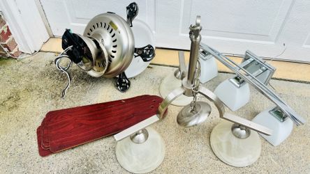Ceiling Fan and Light Fixtures