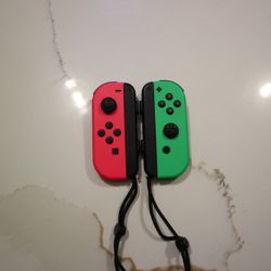 Official Nintendo Switch Joy-Cons with Straps (read description)