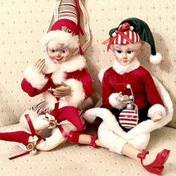 NEW Christmas - Bendable Dolls 