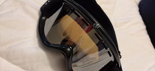 Electric snow goggles