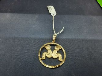 Symbol Pendant - Yellow Gold 10k (.417) 2.6 grams