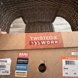Twisted X Work Shoe/boot 