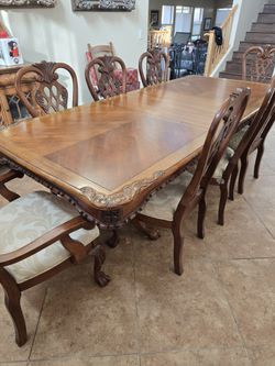 Large Dining Room Table With Chairs