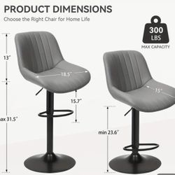 Adjustable Bar Stools 