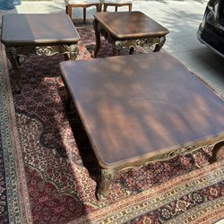 Coffee Table and Side Tables. 