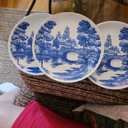 Oriental NASCOJapan  Hand Painted  Lakeview 3- Saucer