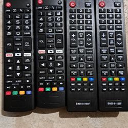 Samsung And LG Remotes 