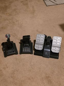 Logitech G940 HOTAS Flight Simulator Complete Set