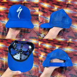 Specialized Snapback Blue Trucker Hat Adult One Size Adjustable 9Fifty New Era