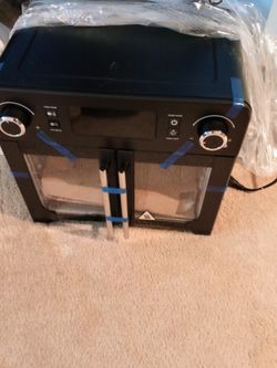 ELITE GOURMET 2 DOOR AIR FRYER AND FRENCH OVEN