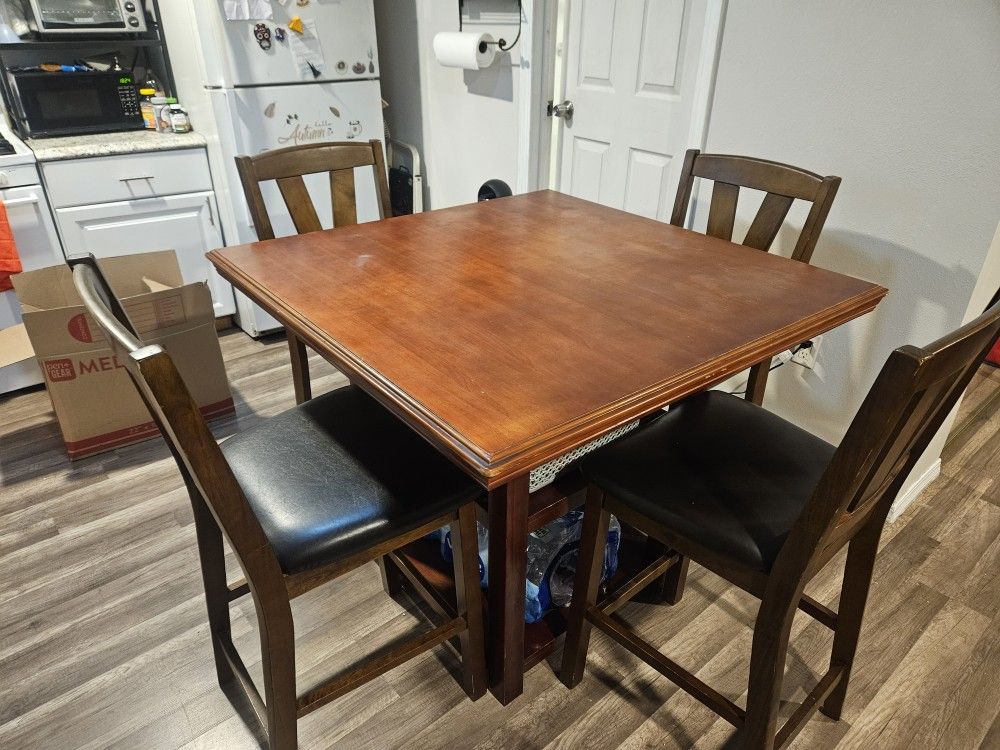 Kitchen Table With Storage