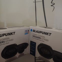 BLAUPUNKT 2 PAIRS 6×8 4 WAY 360 WATTS CAR SPEAKER ( BRAND NEW PRICE IS LOWEST INSTALL NOT AVAILABLE )