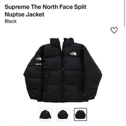 Supreme The North Face Split Nuptse Jacket 