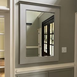 Gray Wall Mirror