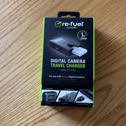 RE-FUEL DIGITAL CAMERA TRAVEL CHARGER