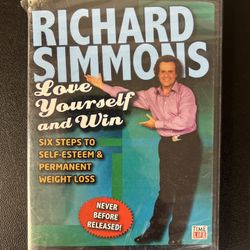 Richard Simmons Love Yourself And Win  (2006, DVD) Time Life New Sealed