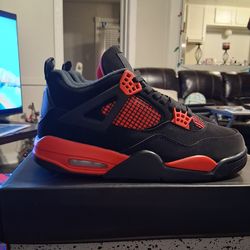 High quality Jordan 4 Red Thunder sz 10