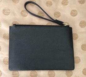 Brand new Steve Madden Black Leather Wristlet Wallet