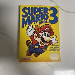 Super Mario 3 NES CIB