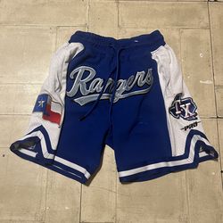 Pro Standard Genuine MLB Merchandise blue Texas Rangers size small