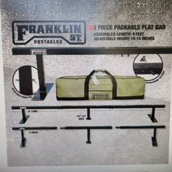 9' Flat Bar Skateboard Rail by Franklin Street Obstacles