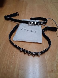 New adjustable  studded bra straps.