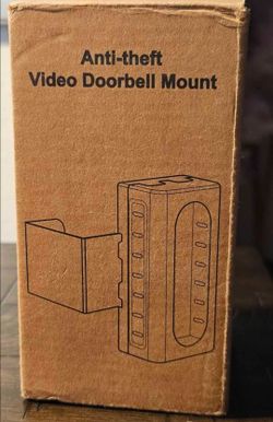 Anti-Theft Video Doorbell Mount