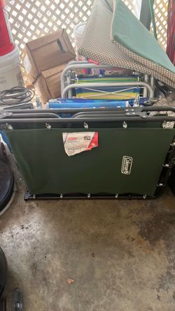 Coleman camping cot
