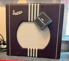Supro Delta King 12 Wine Red Limited Edition