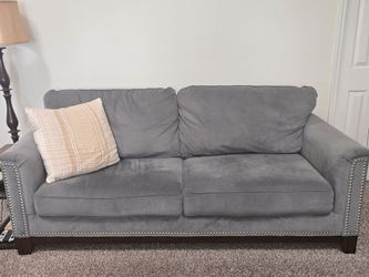 Sofa/Loveseat - blue/gray